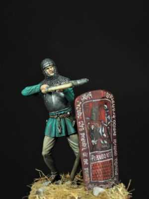 Hussite crossbowman with targone