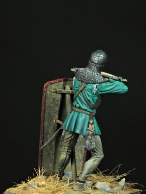Hussite crossbowman with targone