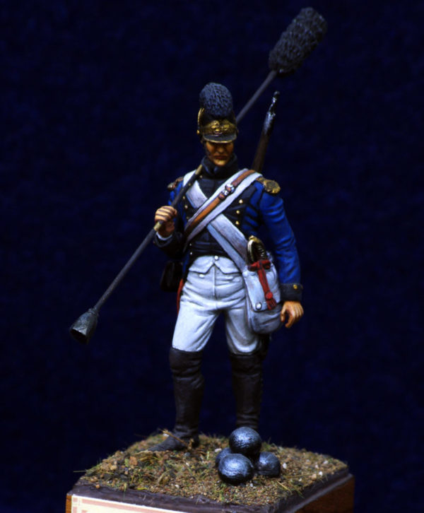 Artigliere del Baden Guerra Peninsulare Spagna 1808