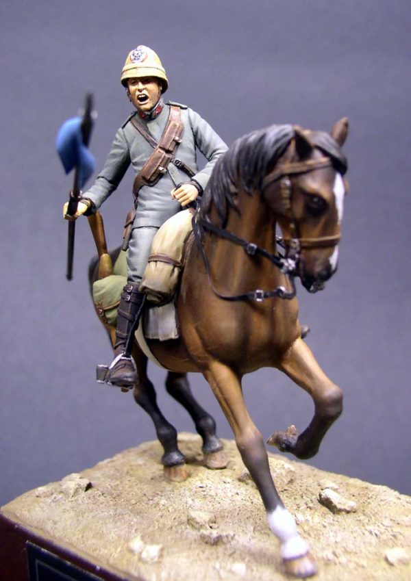 Lanciere di Firenze Regio Esercito Italiano Libia 1911 - immagine 2