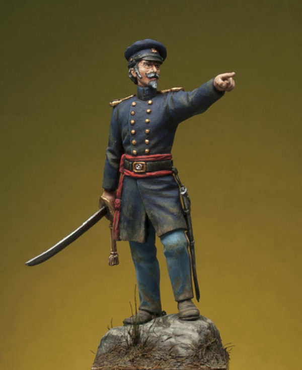Ufficiale 2° Dragoni USA 1848 "Winter dress"