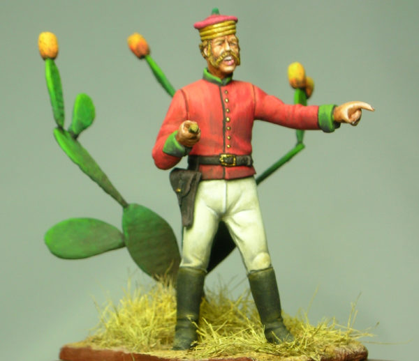 Ufficiale Dunne's Brigade Italia 1860