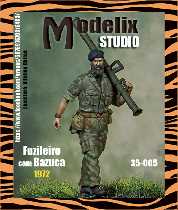 Fuzileiro com bazuca 1972