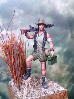 Atirador com MG42