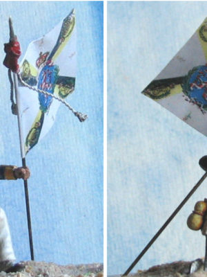 Grossherzogtum Hessen Standardbearer officer Bajadoz 1810