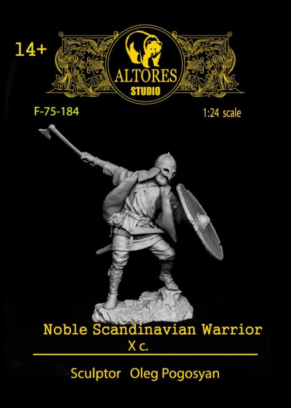 Noble Scandinavian warrior X cent